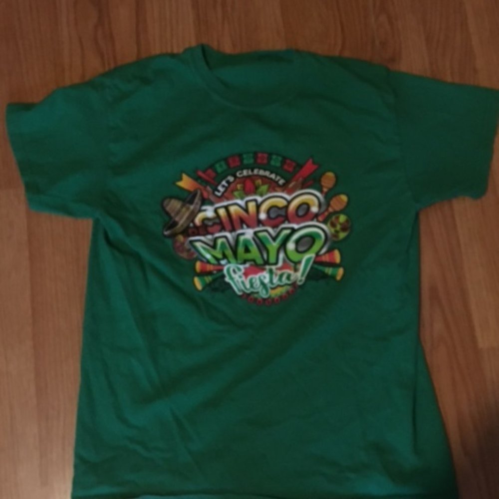 Cinco De Mayo shirt + "Donor" shirt